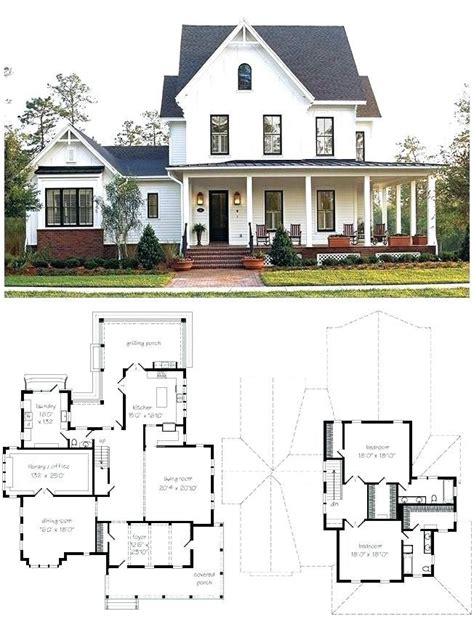 simple 2 story farmhouse plans